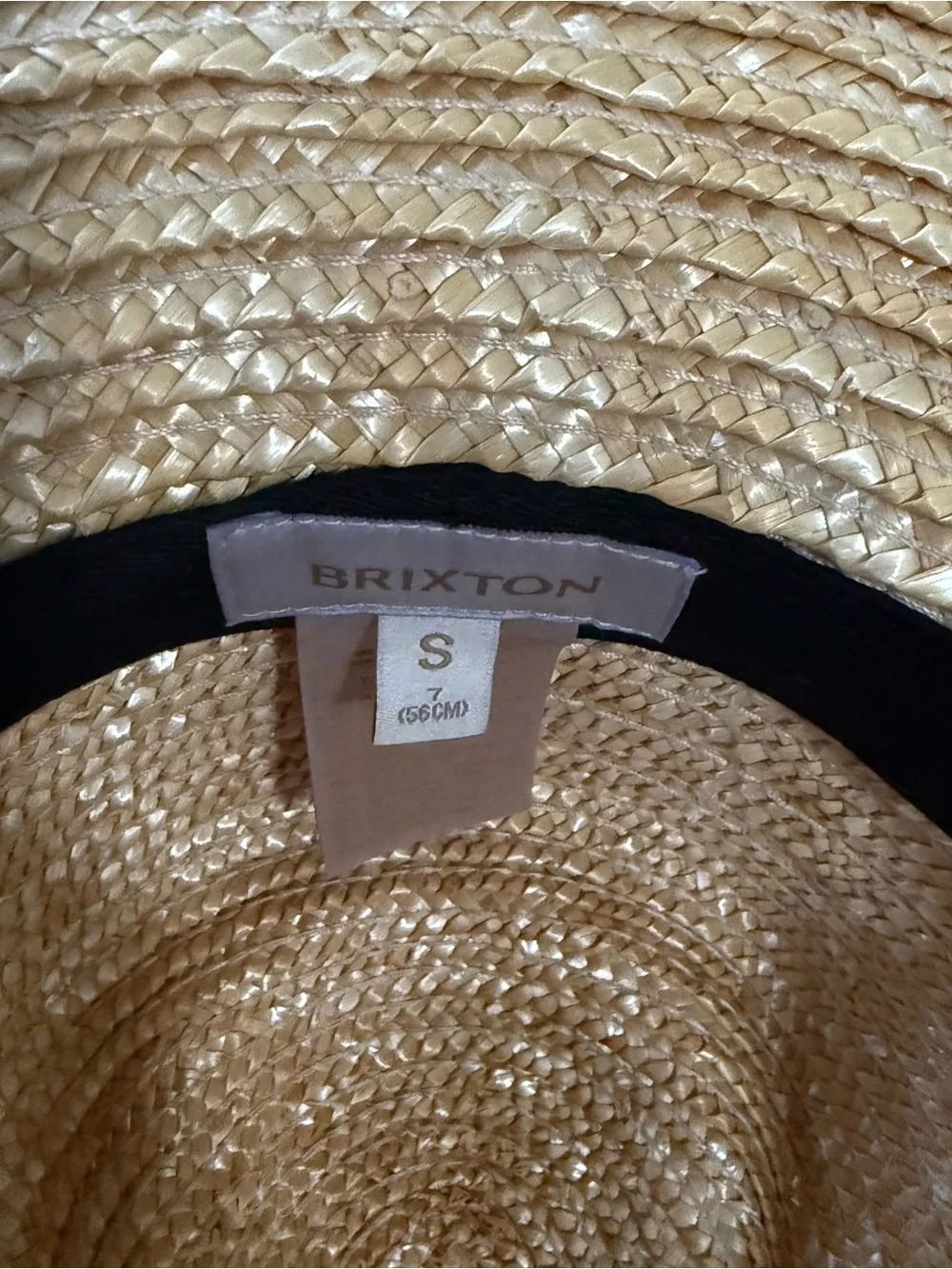 NWOT Brixton Joanna Straw Hat Size S